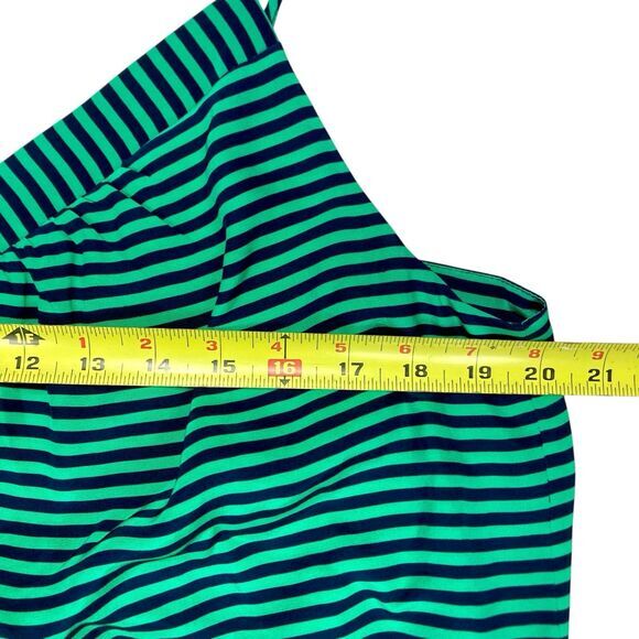 C. Wonder Cami Dress Womens XL Blue Green Silk Nautical Summer Beachy Comfy New - Picture 13 of 16